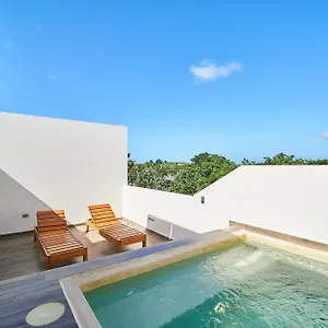 Jungle Penthouse With Private Rooftop Pool In La Veleta Apartment